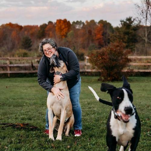 dr-rhinehart -and -her-dogs
