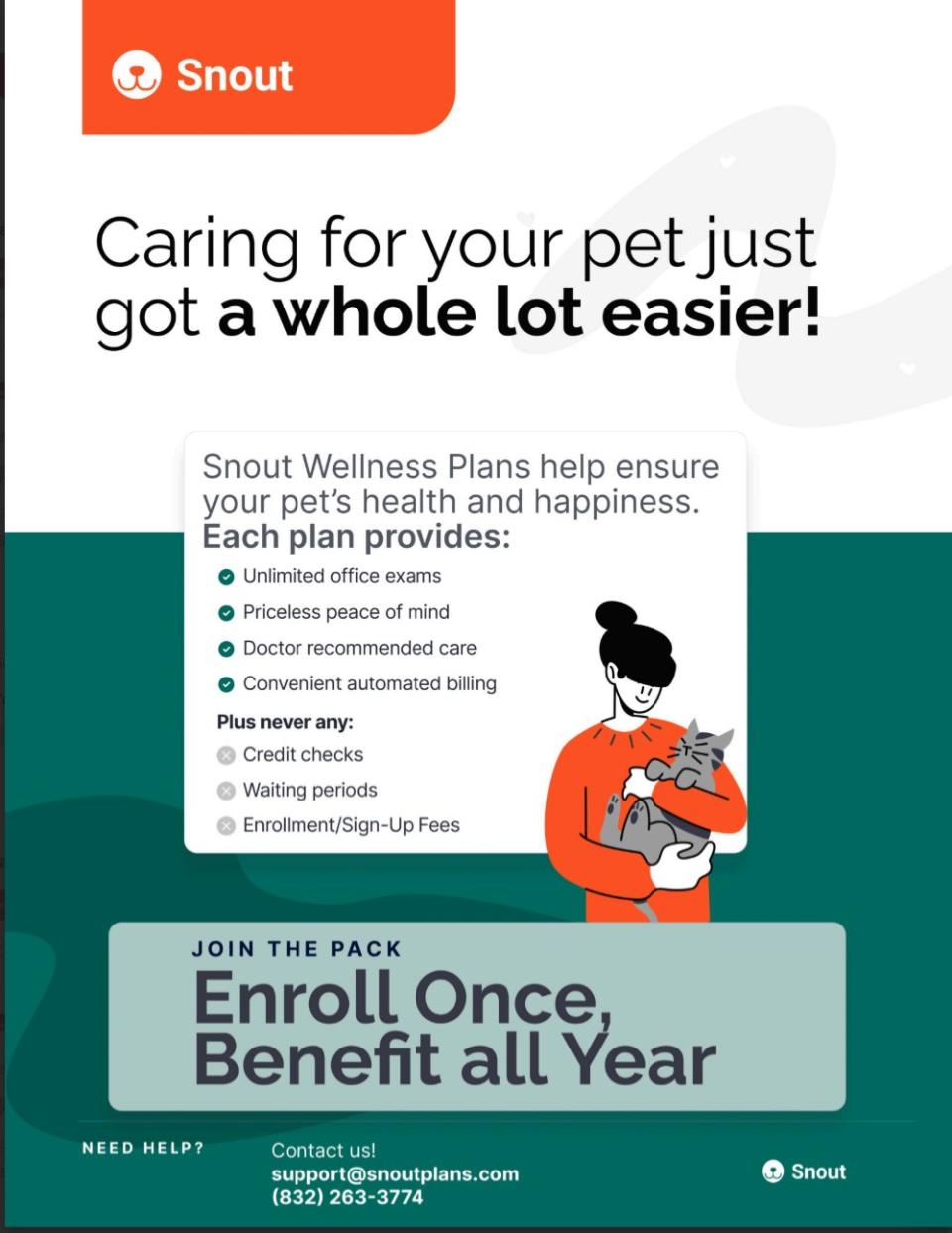 Snout Pet Wellness Plans Briar Patch Veterinary Hospital